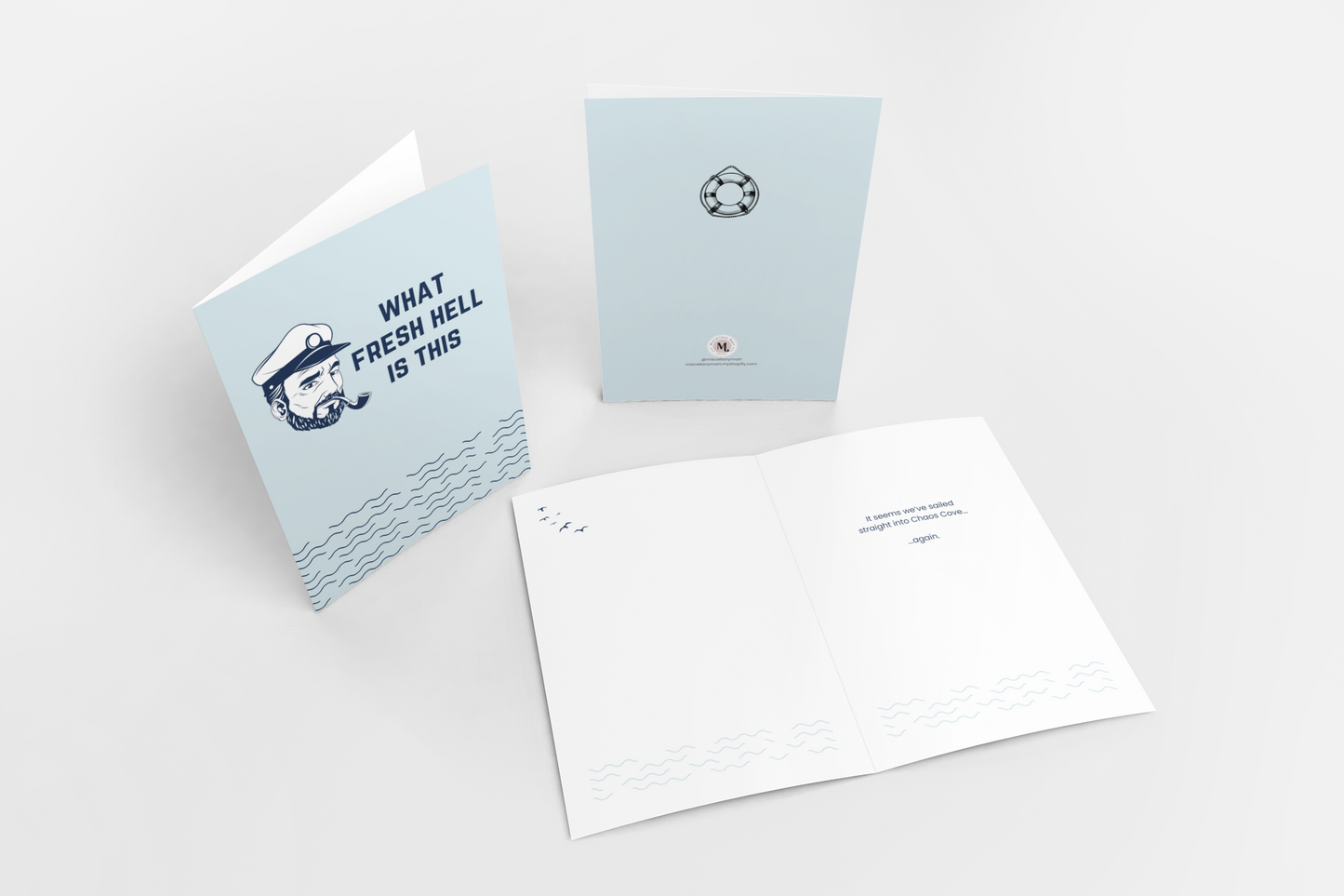 Chaos Cove 5x7 Greeting Card