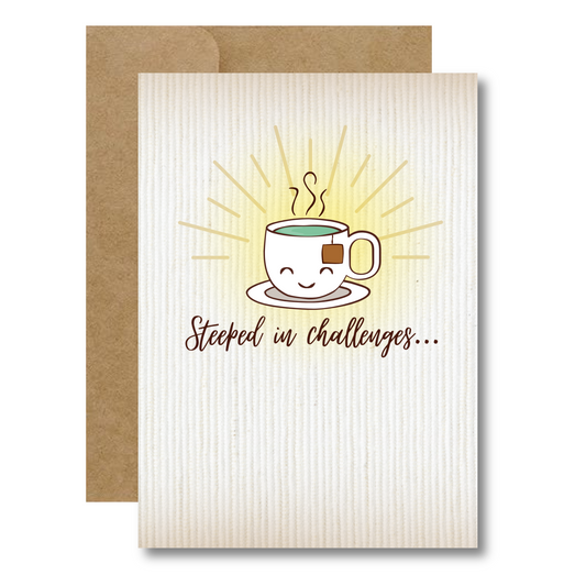 Brewed for Success 5x7 Greeting Card