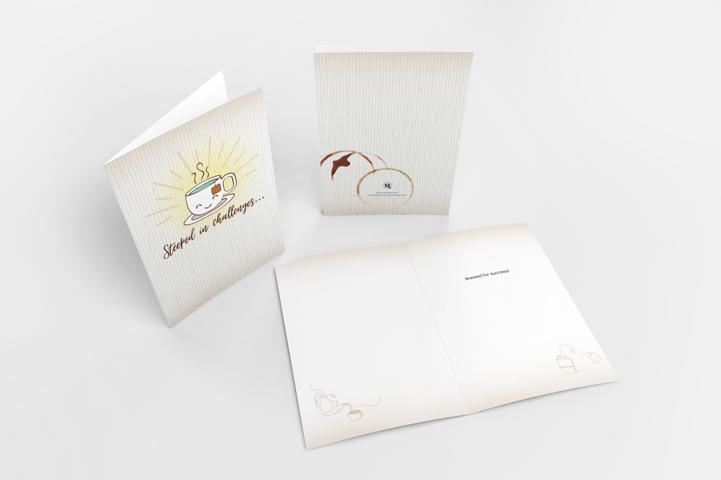 Brewed for Success 5x7 Greeting Card